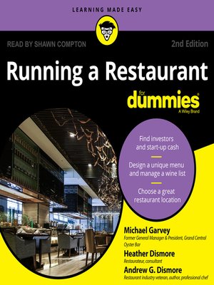 Running a Restaurant for Dummies - Audiobook